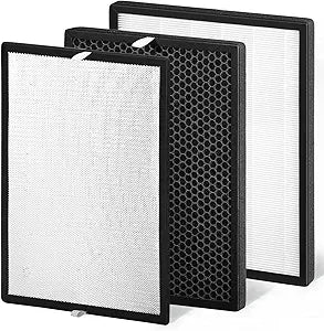 3Pack 818 Replacement Filter Compatible with Okaysou Apollo 818 Air Purifier Filter,3-in-1 Pre-Filter True HEPA Filter and Activated Carbon Filter(818 3Pack)