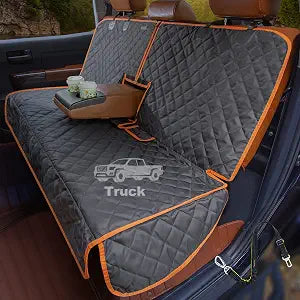 Dog Car Seat Cover for Back Seat of Trucks Ford F150/F250/Chevrolet Silverado/GMC/Ram 1500 Waterproof Truck Back Seat Cover for Kids Without Smell Heavy Duty and Nonslip Bench Seat Protector