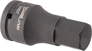 Williams JHW35827 3/4-Inch Drive Impact Hex Bit Driver, 27mm , Black