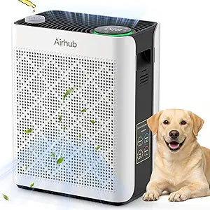 Air Purifier for Home Bedroom Large Room Up to 1092 ft┬▓with PM 2.5 Air Quality Monitor,AHAM VERIFIDE, Washable Pre-Filter,Air Cleaner HEPA Sleep Mode for Pets, Odor, Dust, Smoke, Pollen