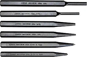 Mayhew Pro 62030 4106-K Punch Kit, 6-Piece