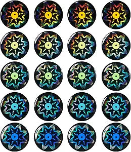 Zonon 18 Pcs Emf Stickers Emf Blocker for Cell Phone, Delicate Style