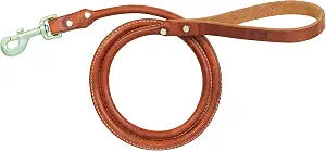 Terrain D.O.G. Harness Leather Rolled Dog Leash, 3/4" x 6'
