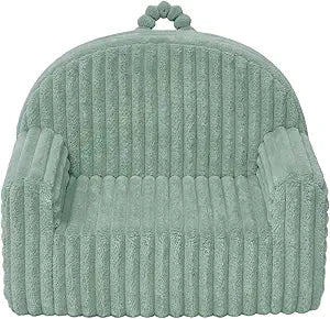 Blissful Diary Toddler Chair, Snuggly Soft Kids Sofa Chair,Comfortable Toddler Couch for Boys and Girls, Kids Furniture for Toddler Gift, Sage Green