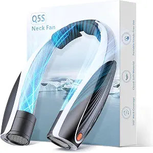 Portable Neck Fan, Max 20H, Rechargeable Personal Fan