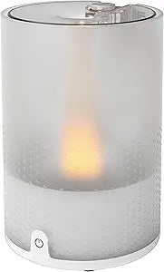 Sharper Image VOTIV 4 Ultrasonic Humidifier with Flameless Candlelight, Touch Controls, Cool Mist, Auto Shut-Off, Filterless Humidification, 0.31 Gallon
