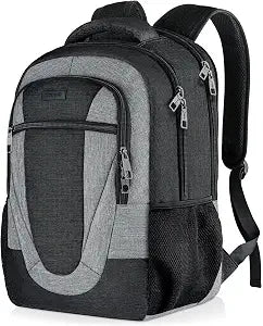 BIKROD Travel Laptop Backpack Men, School Backpacks for College Teen Boys Water Resistant Back Pack, Business Anti Theft Slim Sturdy Computer Bag Gifts Fits 15.6 Inch Laptop
