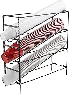 Winco 3-Tier Cup Dispensing Rack