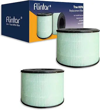 BS-08 Replacement Filter, Compatible with PARTU BS-08 Air Purifier, Better Filtration and Odor Reduction, 2-Pack