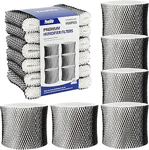 6 Pack HWF65 Humidifier Filter Compatible with Holmes Humidifier Filter, Replacement Humidifier Filter C, HWF65PDQ-U