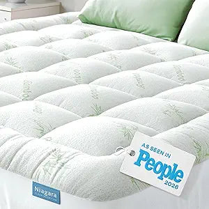 Niagara Sleep Solution Queen Ultra Soft Mattress Topper  Back Pain Relief