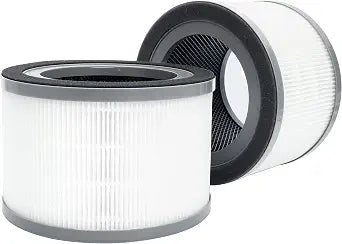 Vista 200 Replacement Filter, Compatible with LEVOIT Vista 200 Air Purifier Only, H13 Grade HEPA and Activated Carbon Filter Replacement, Part # Vista 200-RF, 2-Pack
