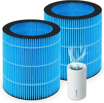 Polymer Fiber Filter for WaterFirst & Lamon MistFree Humidifier, High-Efficiency Filter Dust, Large Particles, 2 Pack