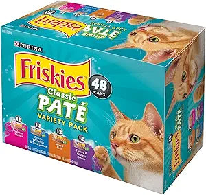 #1 Friskies Original Loaf Variety Pack Canned Cat Food (48/5.5-Oz Cans)