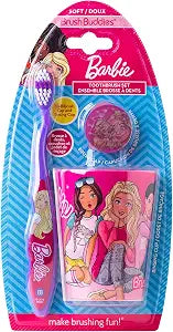 Licensed Branded B4RBIE 3 Pieces Toothbrush Set for Girls
