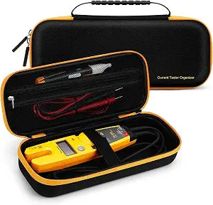KingSung Hard Case for Fluke T5-600/T5-1000/ T5600/ T6-600 Electrical Voltage, Tester Multimeter Carrying Storage Bag, Black