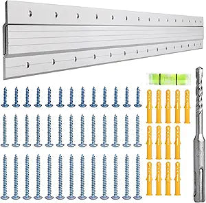 French Cleat Picture Hanger 41 Inch, Heavy Duty Z Clips Hangers, Metal Z Brackets for Mounting Picture, Mirror, Headboard, Whiteboard, Cabinet, Panel, Shelf, Cleat Picture Hanging Kit with Hardware