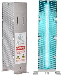 Air Scrubber Plus Advanced Photocatalytic Oxidation (PCO) 9 Inch Replacement Cell and  Bulb, Aluminum Material, Perfectly Compatible with ActivTek InDuct 2000, A1013A, A1013C, A1013P, A1013Q,HPOC-01