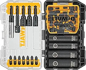 DEWALT Screwdriver Bit Set, Impact Driver Bit Set, FlexTorq, 35-Piece (DWA2T35IR)
