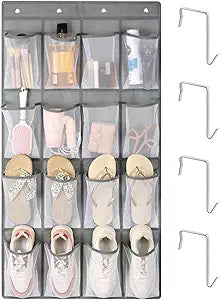 F-color Over the Door Organizer for Cruise - 16-Pocket Hanging Organizer