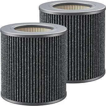 Air Mini Replacement Filter Compatible with Molekule Air Mini Air Purifier, Advanced 3-in-1 Filtration for 99.97% Pollutants, Odor and Smoke, Tri-Power Air Mini PECO-HEPA Filter, 2 Pack