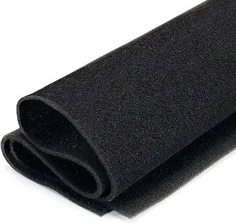 Cut to Fit Foam Pad Pre Filter, Air Purifiers Filter Replacement, Compatible with Most Air Conditioner, Trash Cans, Dehumidifier, 39 x 16 inch, 1 Pack
