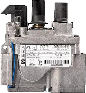 1001-P634SI Kingsman 820 Nova mV Natural Gas Replacement Millivolt Gas Valve for Direct Vent Fireplaces, Stoves, and Gas Logs