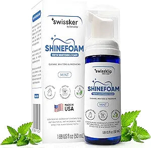 Swissker by Swissklip ShineFoam Teeth Whitening Foam ��� Stain Remover