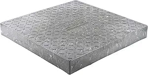 AC Condensing Unit Support Pad 24x24x3 - Air Conditioners Pad - Equipment Support Platform for HVAC Units, Generators, AC Condensers, Beehives & More - 100% Recycled Plastic
