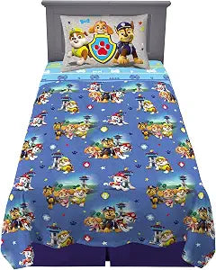 Franco Kids Bedding Super Soft Microfiber Sheet Set, Twin, Paw Patrol, (Officially Licensed Product) By Franco