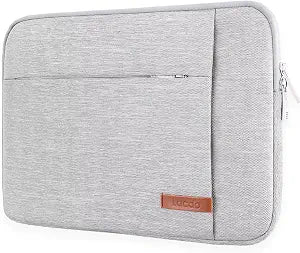 Lacdo 14 Inch Laptop Sleeve Case Computer Bag for HP Lenovo Dell ASUS Acer Chromebook 14 / HP Stream 14 / Dell Inspiron 14 / Lenovo IdeaPad 14 / Acer Spin 3 / ASUS ZenBook 14 Water-Resistant, Gray