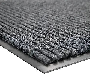 100pointONE Durable Front Door Mat, Heavy Duty Indoor Outdoor Doormat, 48 x 36 Low Profile Outdoor Mats for Home Entrance, Stain and Fade Resistant Shoe Scraper Mat, Ideal for High Traffic Area