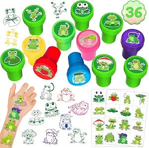 36PCS Frog Party Favors, Frog Princess Themed Birthday