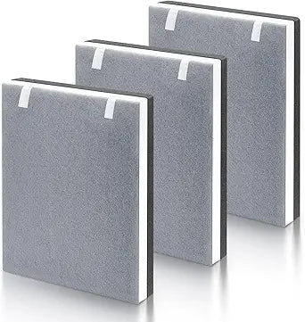 3 Pack Vital 100 Replacement Filter Compatible with LEVOIT Vital 100 Air Filter, 3-in-1 High-Efficiency Filter with Activated Carbon and Pre-Filter for Pet Dander for Home Large Room, for Vital 100-RF