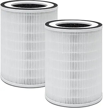 True HEPA KILO Filter Compatible with Afloia KILO, KILOPLUS, KILOPRO, MIRO,MIRO PRO air purifier and MORENTO MR-Kilo, Kalo Air Purifier, Cuckoo CAC-I0510FW Air Purifier, 2-Pack