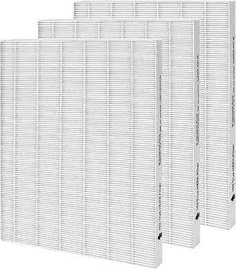 3 Pack D360 True HEPA Replacement Filter, Compatible with Winix D360 Air Purifier, Part Number 1712-0101-02, 3 True HEPA Filter Only (3 Pack HEPA)