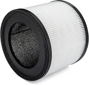 Crane Genuine Air Purifier Replacement Filter For Model EE-5069, HS-1943 HEPA Air Filter Replacement, Pack Of 1, 3-Stage Filtration For Better Indoor Air Quality