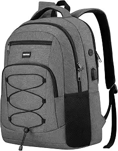 YAMTION School Backpack,Bookbag College Laptop Backpack with USB Port for Students Work Business Office