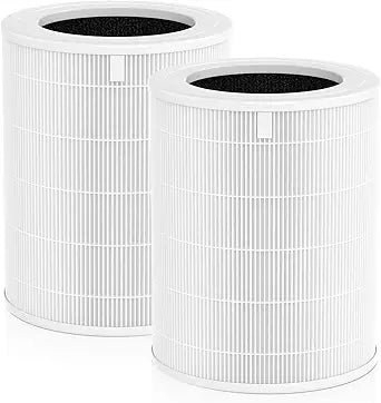 Air180 Replacement Filter, Compatible with BISSELL Air180 and BISSELL Air180 Max Air Purifie-r, 3-IN-1 Filtration Compare to 3502 filter, 2 Pack