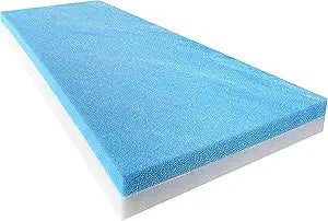 FoamTouch 3" Height x 30" Width x 75" Length Camper/RV bunk Mattress with Gel Memory Foam -No Cover