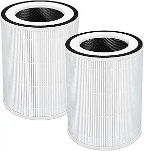 True HEPA Kilo Filter Replacement Compatible with Afloia Kilo, KILOPLUS, KILOPRO, MIRO, MIRO PRO and MORENTO MR-Kilo, Kalo, 2 Pack