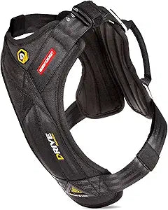 EzyDog Drive Dog Car Harness  Crash Tested and Certified (US-FMVSS 213) Dog Seat Belt Harness for Safe Travel, Adjustable with Padded Comfort (Large)