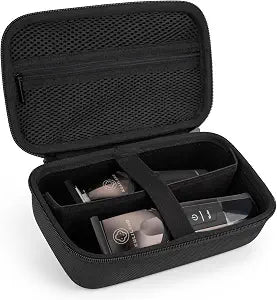 SMYV Barber Case for Barber Accessories, Hair Tools Travel Bag, Black