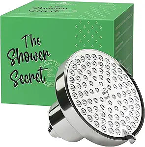 Lab Tested Filtered Shower Head for Improved Hair & Skin. Great for Dry Itchy Skin, Dandruff, Eczema. Multi Stage Calcium Sulfite Filter. 7 Spray Spa Setting. Chlorine Reducing Filter for Hard Water