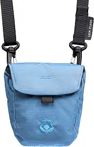 Snack Sack  Magnetic Quick-Access Treat Pouch with Wipeable Liner & Strap Attachment for Training, Walks & Rewards (Coast)