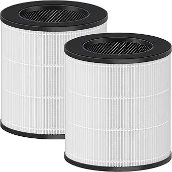 2 Packs A2 Premium Replacement Filter for Vewior A2 ClearAir-A2, Ameifu GDAP1W / GDAP1USW / Vi-GDAP1USW and Tailulu HQZZ-160 Air Cleaner Purifier