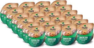 Nulo Freestyle Cat & Kitten Wet Cat Food Signature Stew, Premium All Natural Grain-Free Cat Food Topper with No Added Minerals or Preservatives and High Animal-Based Protein