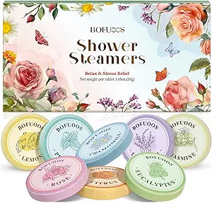 Shower Steamers Aromatherapy, Boo Basket Stuffers for Women