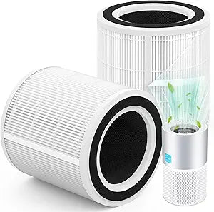 2-Pack H7129/H7128 Replacement Filter Compatible with GoveeLife H7129, H7128 Air Purifiers