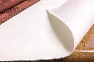 Yourtablecloth Deluxe Cushioned Heavy Duty Table Pad with Flannel Backing 52" X 90"Rectangle White